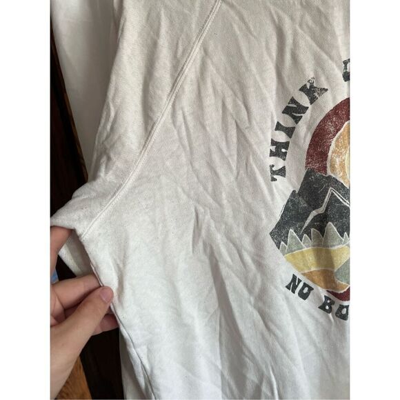 Maurices Think Outside No Box Required White Long Sleeve Top Woman’s Size XL - Picture 4 of 6